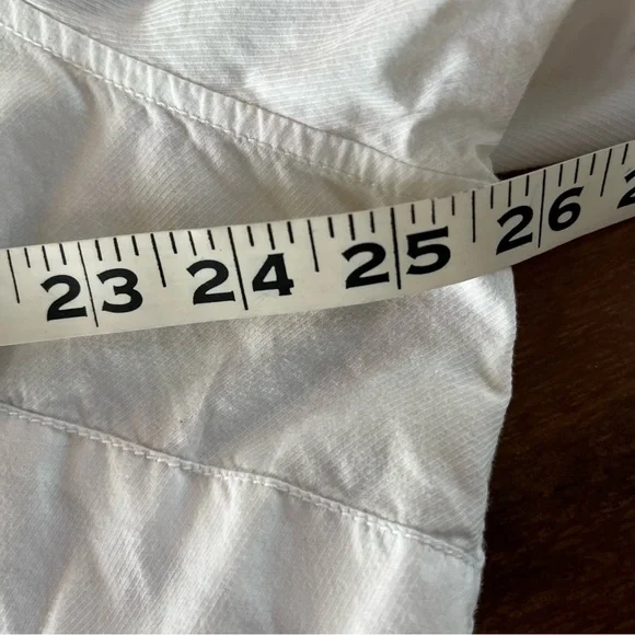 Vtg Tommy Hilfiger Women’s Stitch Detail Silhouette Shirt 18 Preppy Normcore - Picture 12 of 16